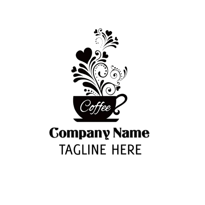 Coffee Logo Template PosterMyWall coffee-logo-template-postermywall