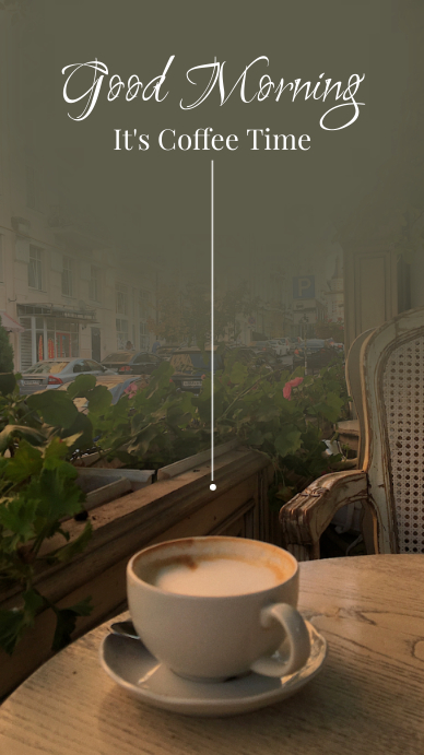 Coffee Morning Instagram Story template