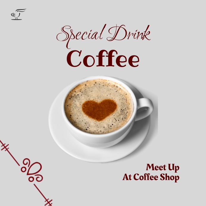 Coffee Post Template | PosterMyWall