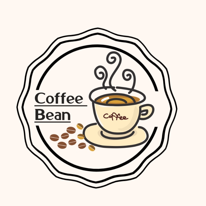 Coffee shop logo template