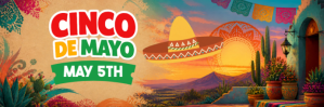 Cokelat Ceria Cinco de Mayo Celebration Tajuk Twitter Twitter-header template