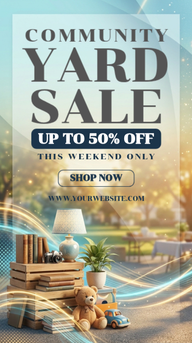 Community Yard Sale Template | PosterMyWall