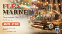 Marron Flea Market Wpis na Twittera Template