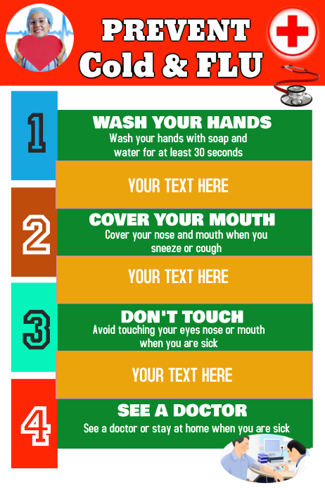 Cold Amp Flu Prevention PosterMyWall
