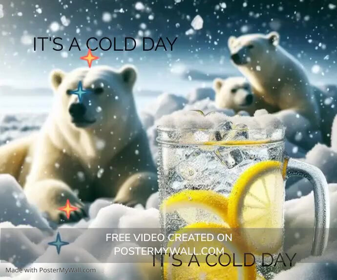 Cold Days Pinterest Plantilla de COLD DAY | PosterMyWall