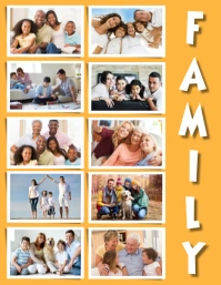 Collage 3 Flyer (US Letter) template