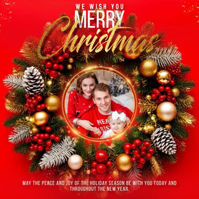 Plantilla de Collage Christmas Card | PosterMyWall