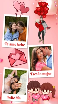 Collage de fotos para enamorados Indaba yaku-Instagram template