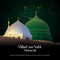 Collage Eid Mubarak/mawlid/celebration/festival/muslim/milad Un Nabi/eid/eid Mubarak Instagram Post template