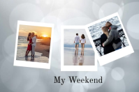 Collage facebook share image Template Étiquette