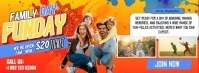 Collage Family Funday  Facebook Cover Photo template