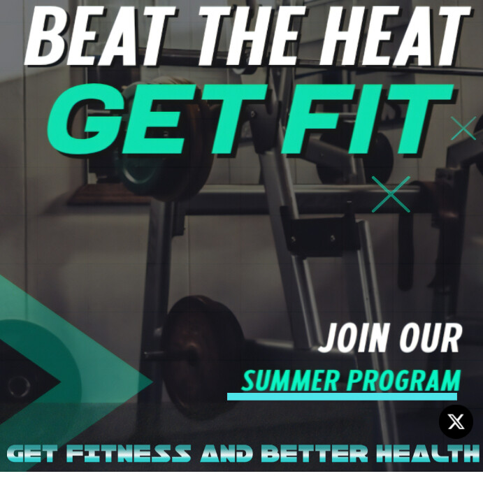 Collage Fitness And Wellness  Instagram Post template