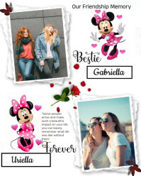 Collage Friendship Picture Memory  Instagram Portrait template