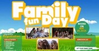 Collage Fumily Funday  Facebook Shared Image template