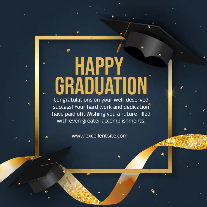 Collage Happy Graducation Instagram Post Template | PosterMyWall
