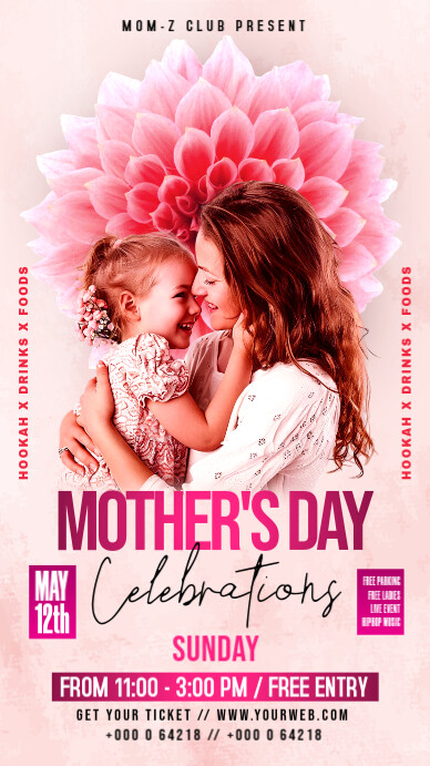Collage Mother Day Instagram Story template