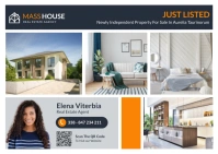 Collage Professional Modern Real estate postc Postkarte template