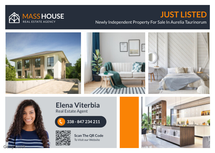 Plantilla de Collage Professional Modern Real estate postc | PosterMyWall