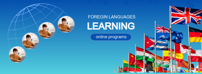 Collage Student/study/online Course/online/learning/learn/language/english/course/blue Facebook Cove template