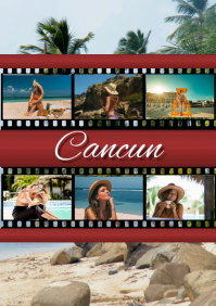 Collage Travel A5 Template