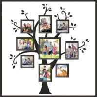 Collage tree Persegi (1:1) template