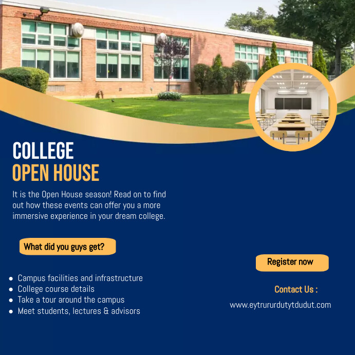 college admission Template | PosterMyWall
