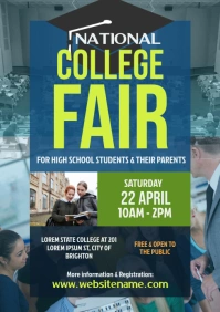 College Fair Flyer A4 template