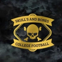 College Football Logo Design Logótipo template