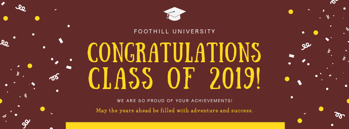 College Graduation Party Bash Invitation Template Postermywall