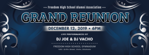 College Grand Reunion Banner Design Facebook-coverfoto template