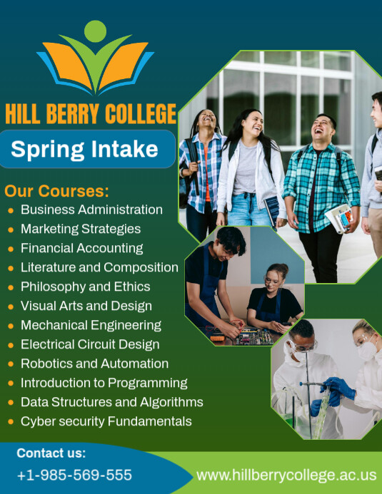 New Intake Poseter Design College Intake Ad Template | PosterMyWall