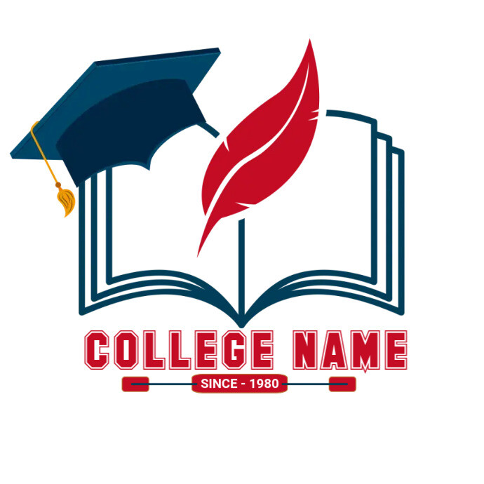 college logo, univercity logo, logo, template