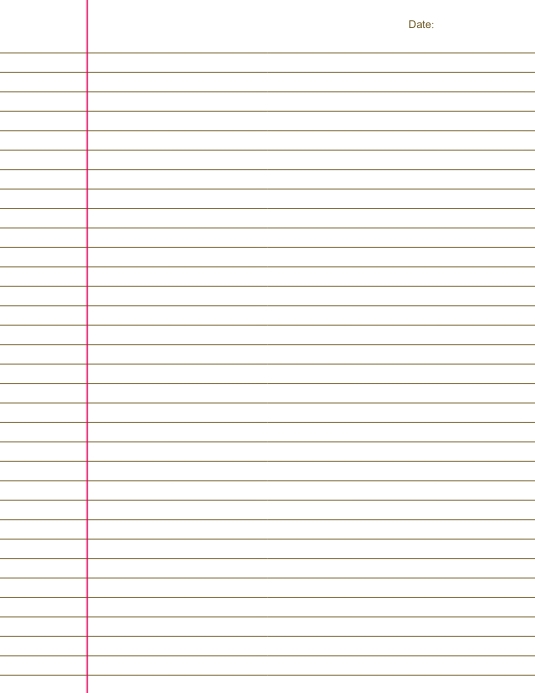 Design Paper For Writing Lined Paper With Designs