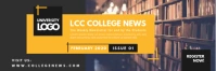 College University News Email Header template