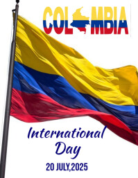 Colombia International Day Template 2025 Pamflet (Letter AS)