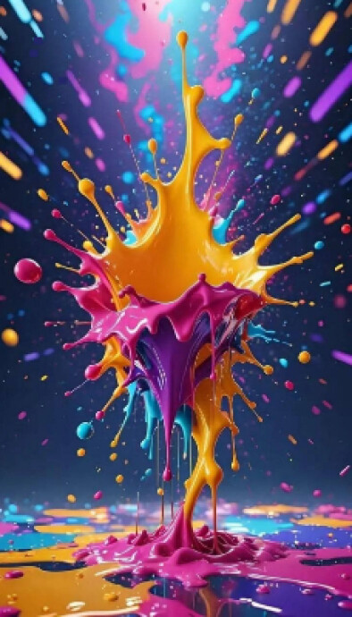 Color background template 名片
