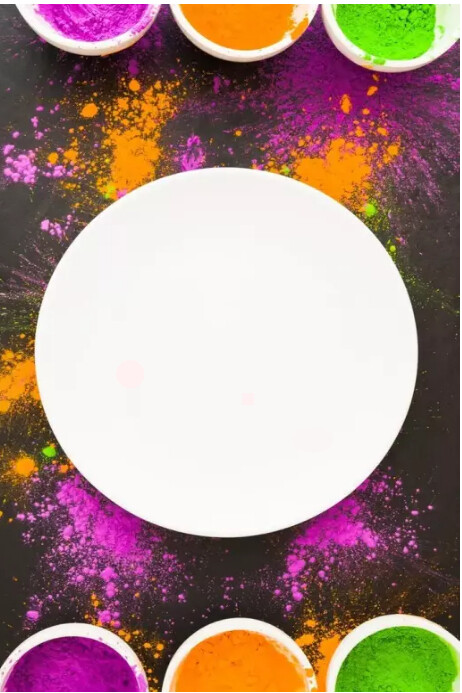 Color frame template mockup | PosterMyWall