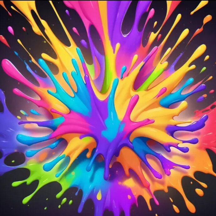 Copy of Color splash | PosterMyWall