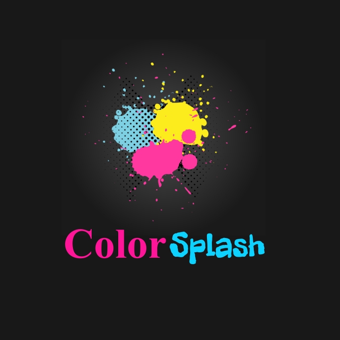Color Splash Logo Color Splash Logo Etsy