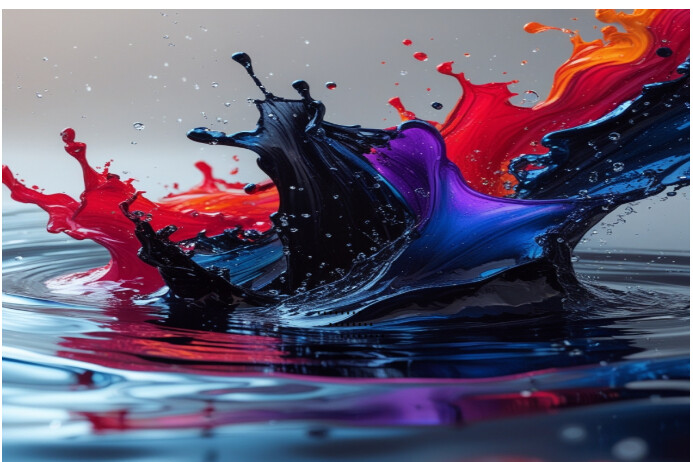 Color splash on water Templat | PosterMyWall