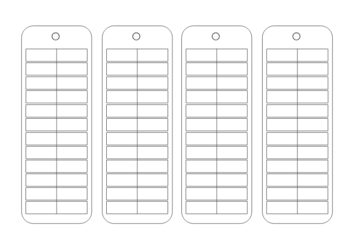 Color Swatch Card Template | PosterMyWall