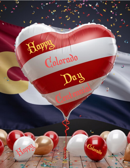 Colorado Day Template PosterMyWall Colorado Day Template PosterMyWall