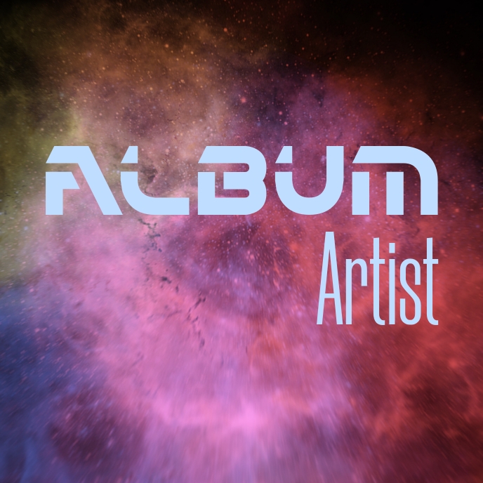 Colorful Album cover art Template PosterMyWall