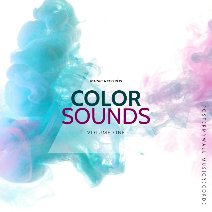 Colorful Album Cover Template | PosterMyWall