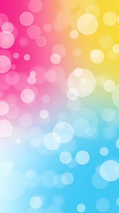 Colorful Bokeh Gradient Background Instagram Story template