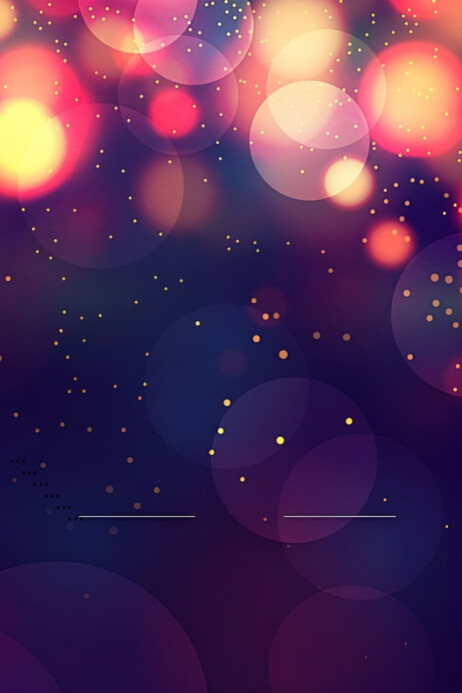 Colorful Bokeh Lights Background Poster template