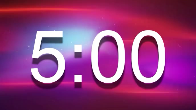 colorful countdown timer Template | PosterMyWall