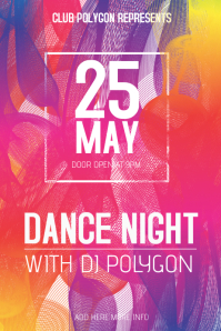 15 830 customizable design templates for dance party postermywall
