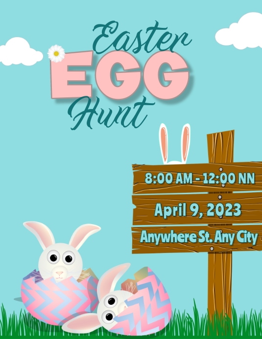 Colorful Easter Egg Hunt Poster Template PosterMyWall colorful-easter-egg-hunt-poster-template-postermywall