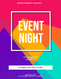 Color Party - Flyer Template | PosterMyWall